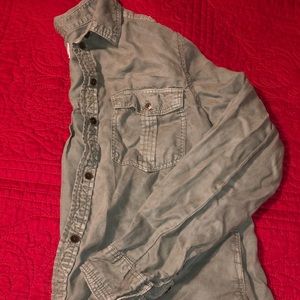 American Eagle boyfriend fit button up shirt